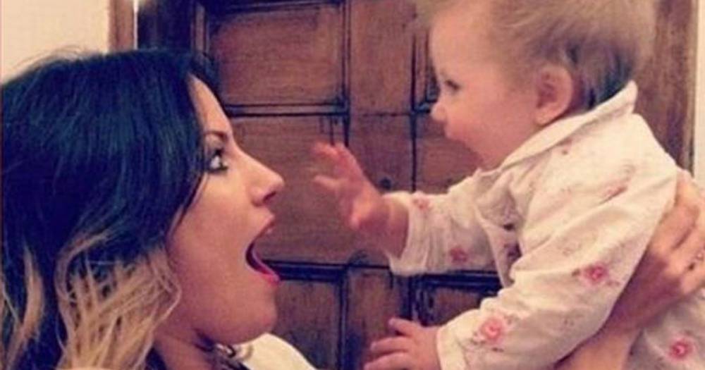 Caroline Flack's close friend shares heartbreaking throwback photo of star playing with her baby daughter - www.ok.co.uk