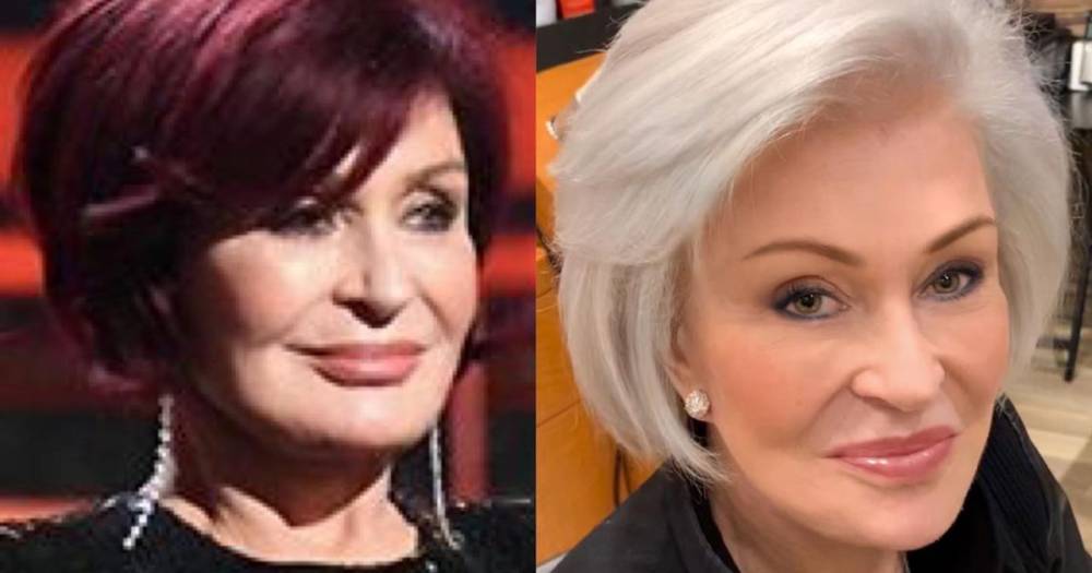 Sharon Osbourne looks unrecognisable as she dyes her hair white after 18 years of her iconic red do - www.ok.co.uk