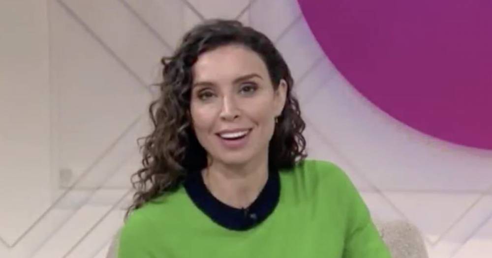 Christine Lampard fans brand the star 'stunning' as she shows off her naturally curly hair - www.ok.co.uk