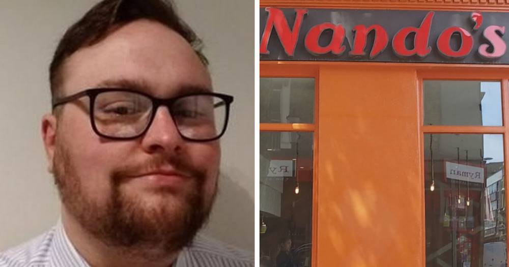 Nando's customer becomes internet sensation after staff think his name is a joke - www.manchestereveningnews.co.uk