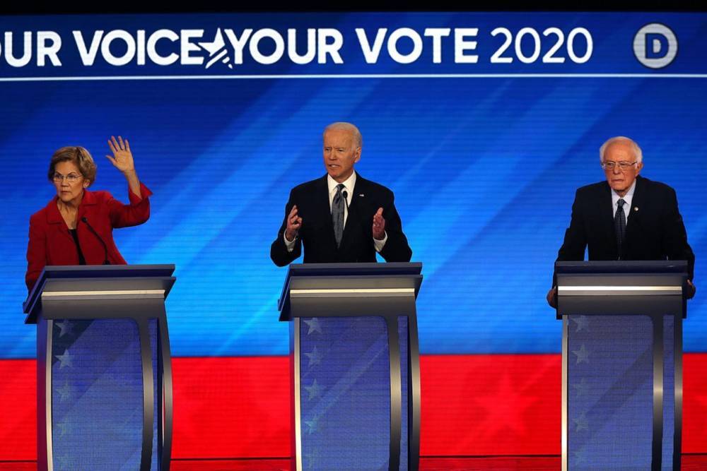 How to Watch the Next Democratic Primary Debate - www.tvguide.com - Las Vegas - county Warren - county Sanders