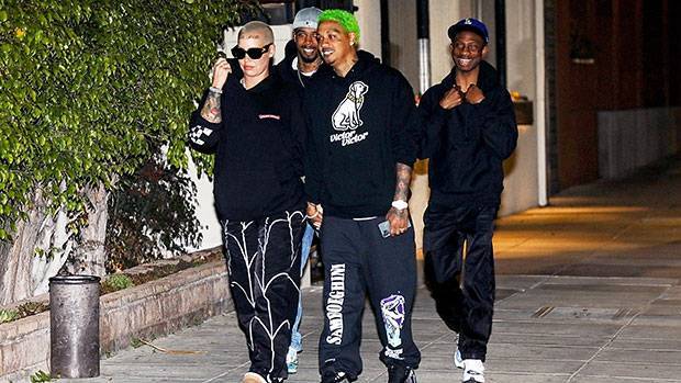 Amber Rose BF A.E. Hold Hands Show Off Their Face Tattoos On Date Night - hollywoodlife.com