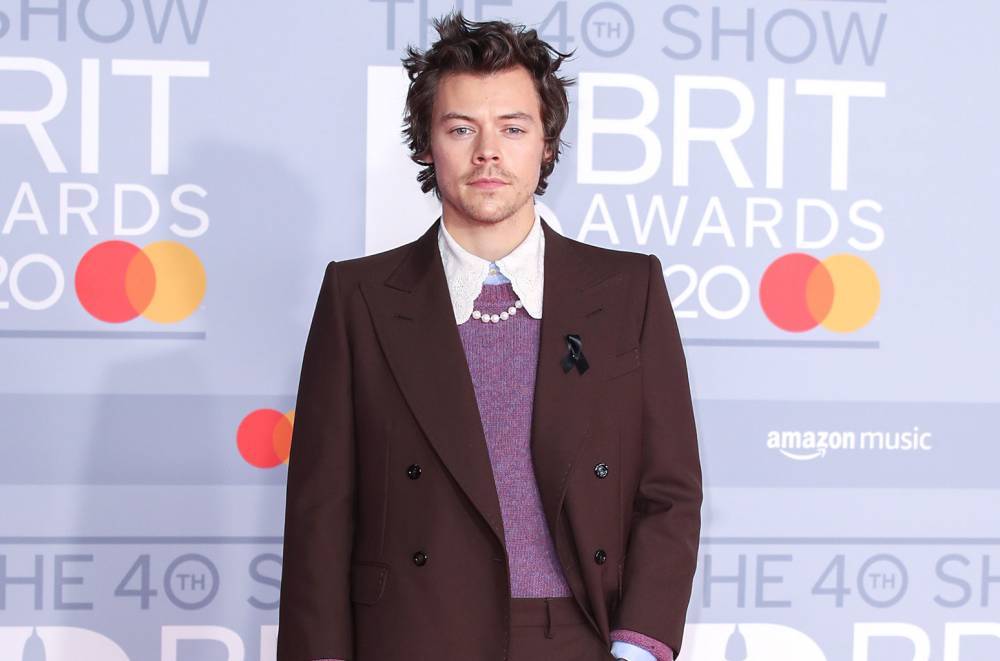 Harry Styles Channels Professor Plum on Brit Awards Red Carpet - www.billboard.com - Britain