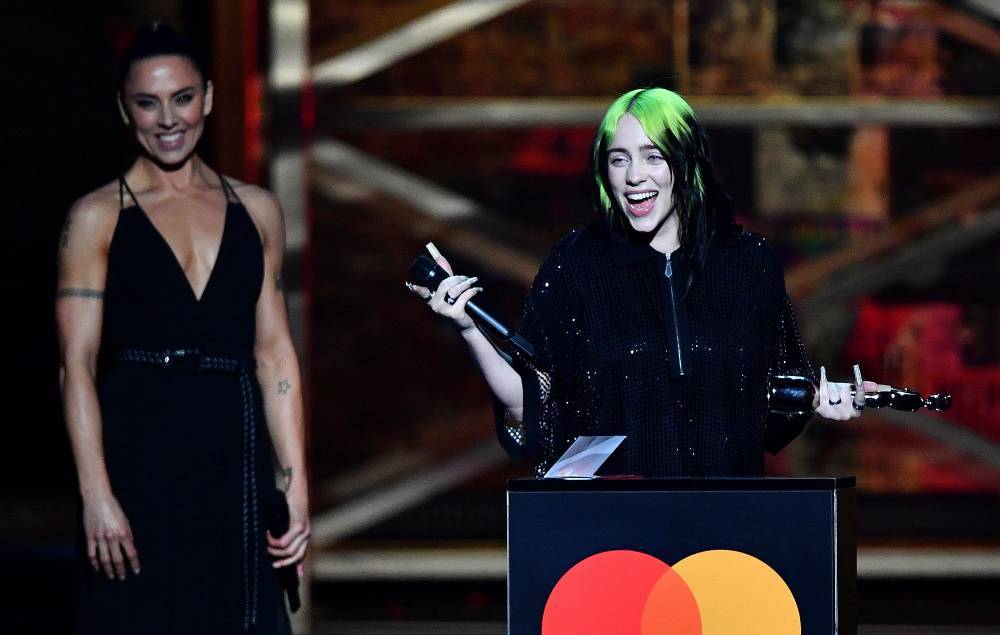 Billie Eilish thanks fans after “feeling very hated recently” at BRIT Awards 2020 - www.nme.com