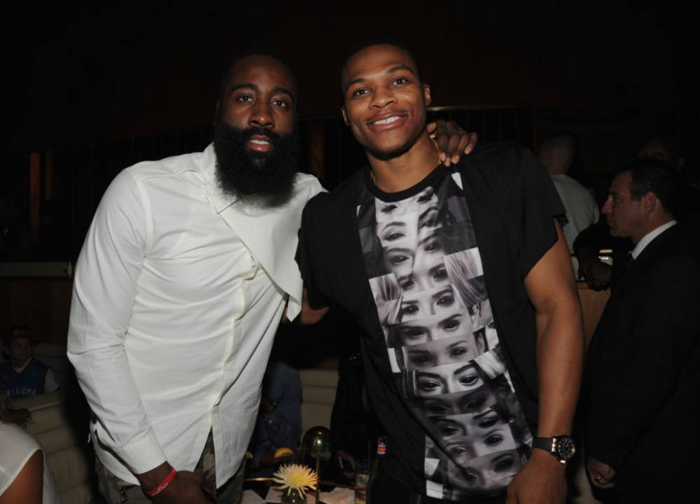 Russell Westbrook &amp; James Harden Get Sexy On The Latest Cover Of ‘GQ’ Magazine - theshaderoom.com