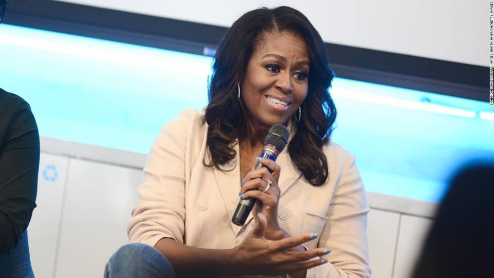 Michelle Obama and other celebrities are sharing their prom dress photos to encourage voting - flipboard.com