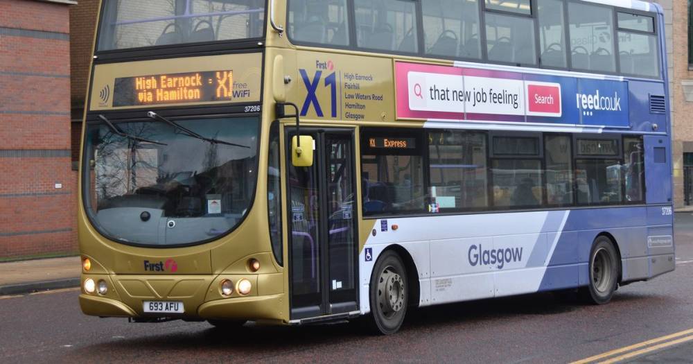 Hamilton's X1 to Glasgow express bus service has been saved - www.dailyrecord.co.uk