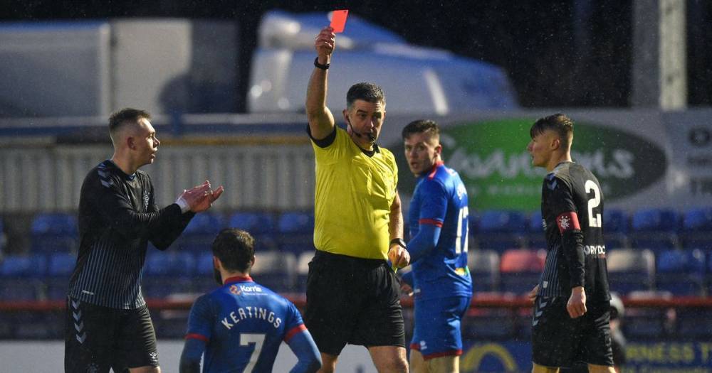 Why James Keatings' red card against Rangers was upheld as SFA decision revealed - www.dailyrecord.co.uk