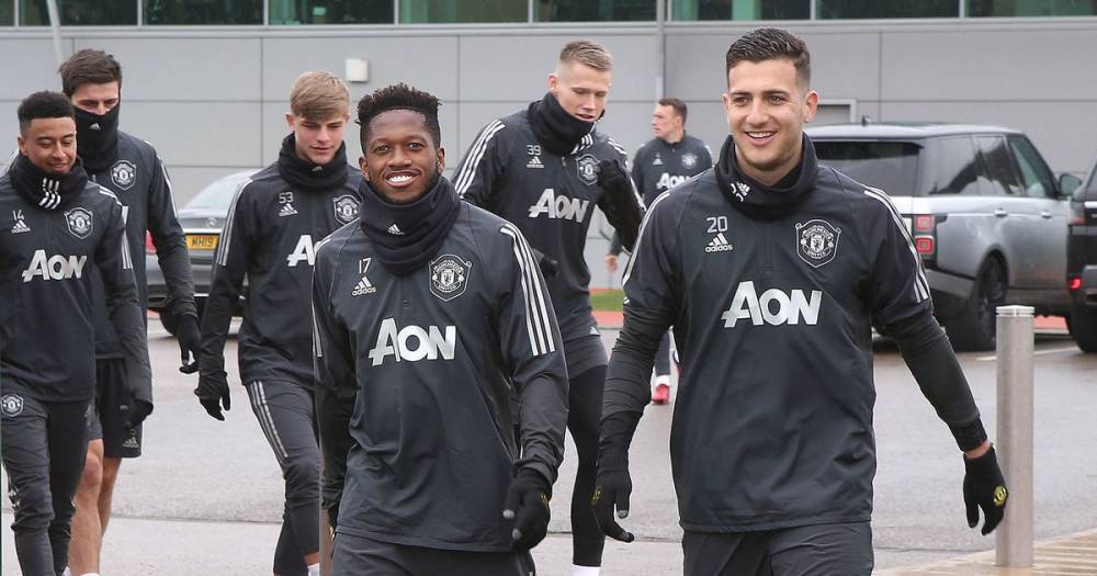 Five things spotted at Manchester United training ahead of Europa League fixture - www.manchestereveningnews.co.uk - Scotland - Manchester - Belgium