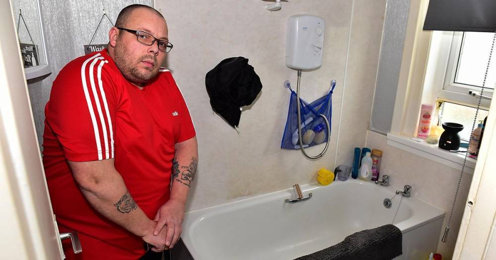 Scots dad's plea for new home after heart failure means he's unable to access bathroom - www.dailyrecord.co.uk - Scotland