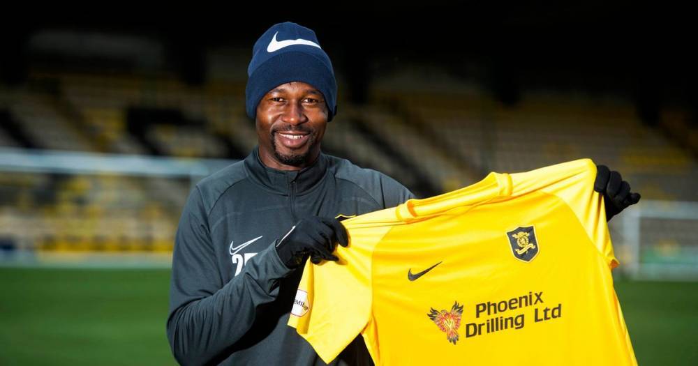 Efe Ambrose and Marvin Bartley reunited again at Livingston - www.dailyrecord.co.uk - Scotland - Nigeria - county Livingston