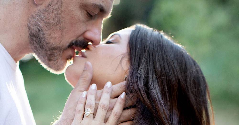 See Jenna Dewan’s Massive Oval Engagement Ring, Created With Help From ‘Twilight’s’ Nikki Reed - www.usmagazine.com