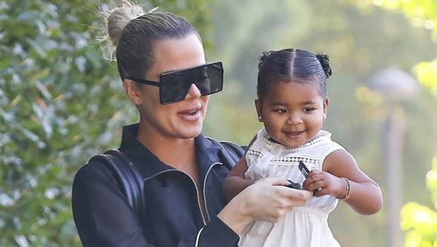 Khloe Kardashian Goofs Around With Daughter True Thompson, 1, At The Breakfast Table - hollywoodlife.com - USA