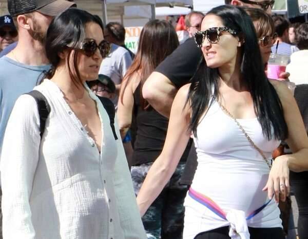 Nikki and Brie Bella Slam Rumors They Underwent IVF to Be Pregnant Together - www.eonline.com