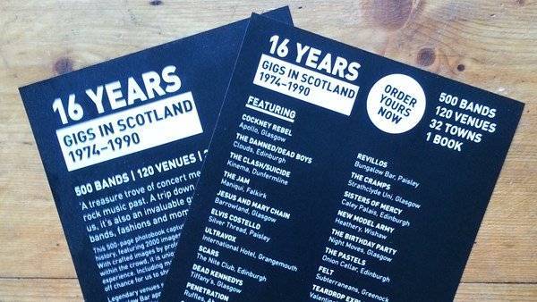 Book recounting gigs in Scotland close to hitting crowdfunding target - www.breakingnews.ie - Scotland