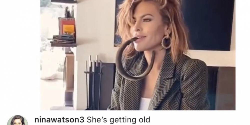 Eva Mendes Had the Perfect Response to a Troll Who Said She's Getting Old - www.marieclaire.com