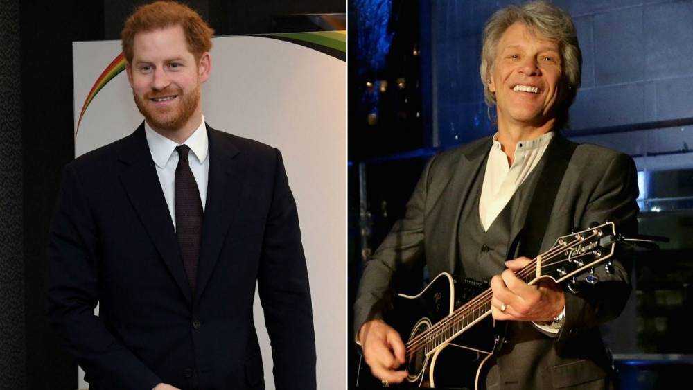 Prince Harry Announces Jon Bon Jovi Collaboration for Invictus Games - www.etonline.com - Canada