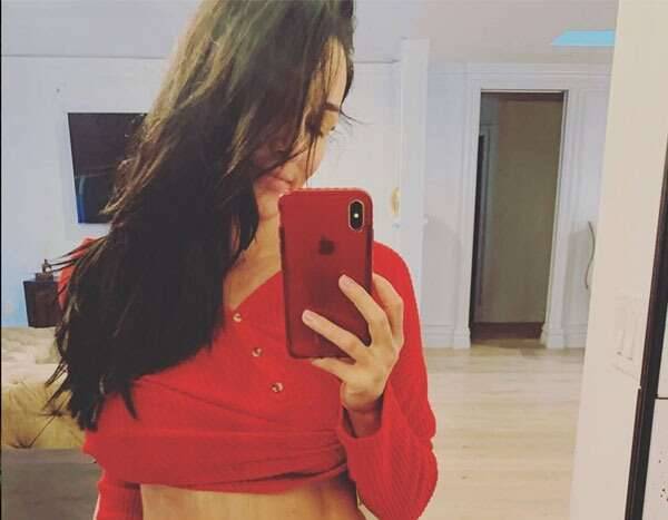 Nikki Bella Bares Her Baby Bump (and Abs!) to Celebrate 16 Weeks of Pregnancy - www.eonline.com