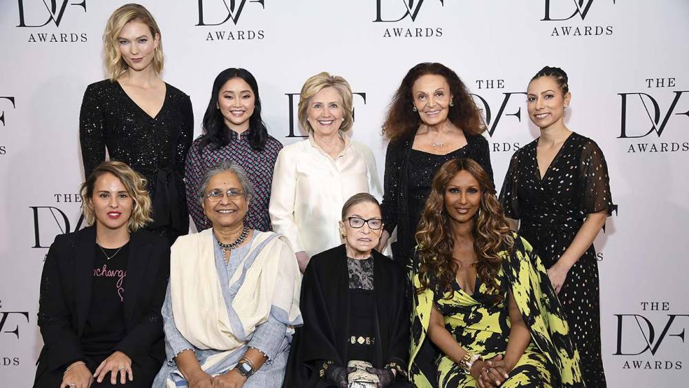 Ruth Bader Ginsburg Honored by Hillary Clinton at DVF Awards - www.hollywoodreporter.com - New York - Washington