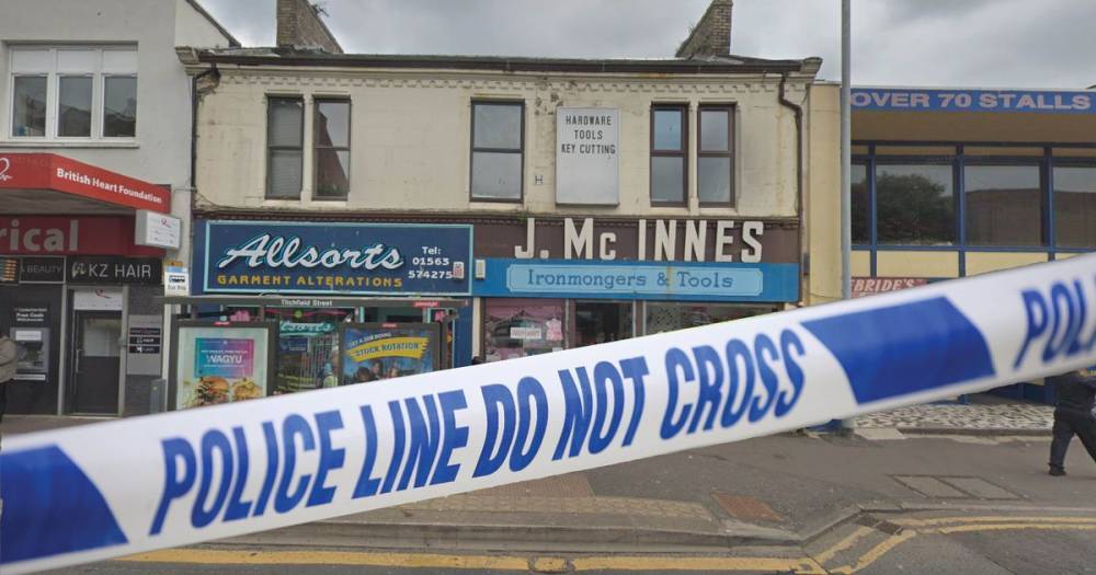 Police investigation launched after break-in at Kilmarnock ironmongers - www.dailyrecord.co.uk