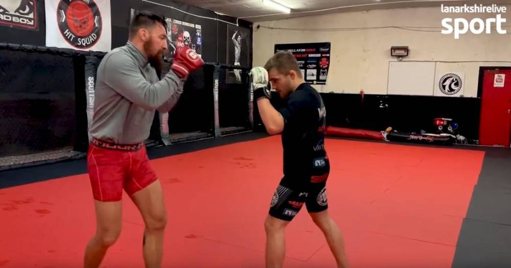 Behind the scenes as Bellator fighter Chris Bungard makes history as first Scot to headline major MMA show - www.dailyrecord.co.uk - Scotland - USA - Dublin - Tunisia - city Holytown