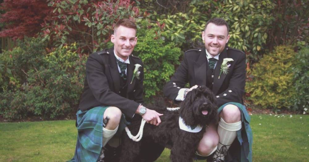 Gay police officer overwhelmed with messages of support after marrying fellow cop - www.dailyrecord.co.uk - Scotland