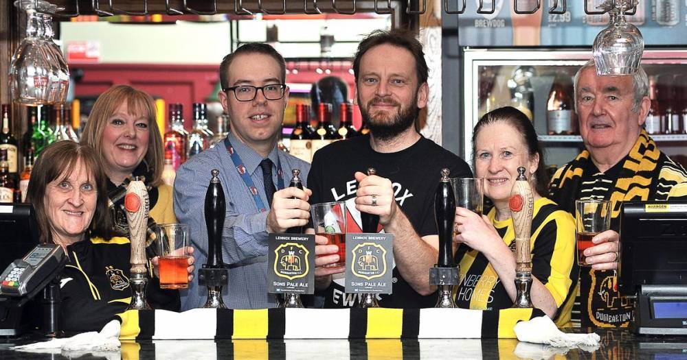 Lennox Brewery team up with Dumbarton FC to launch new ale - www.dailyrecord.co.uk