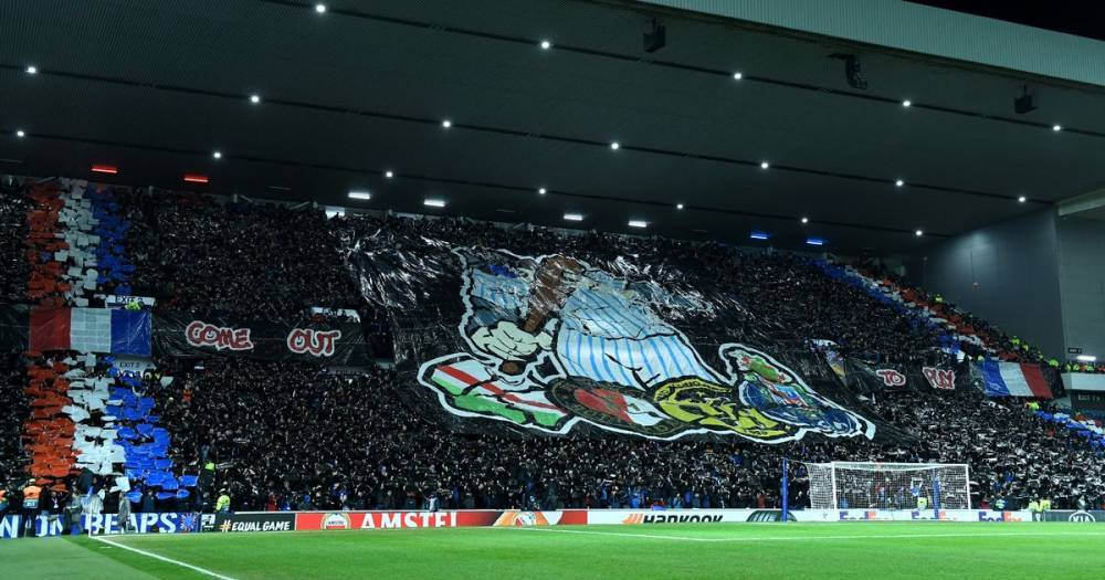 Rangers' 'Warriors' TIFO and the hidden meaning behind epic pre-match Braga rallying cry - www.dailyrecord.co.uk - Portugal