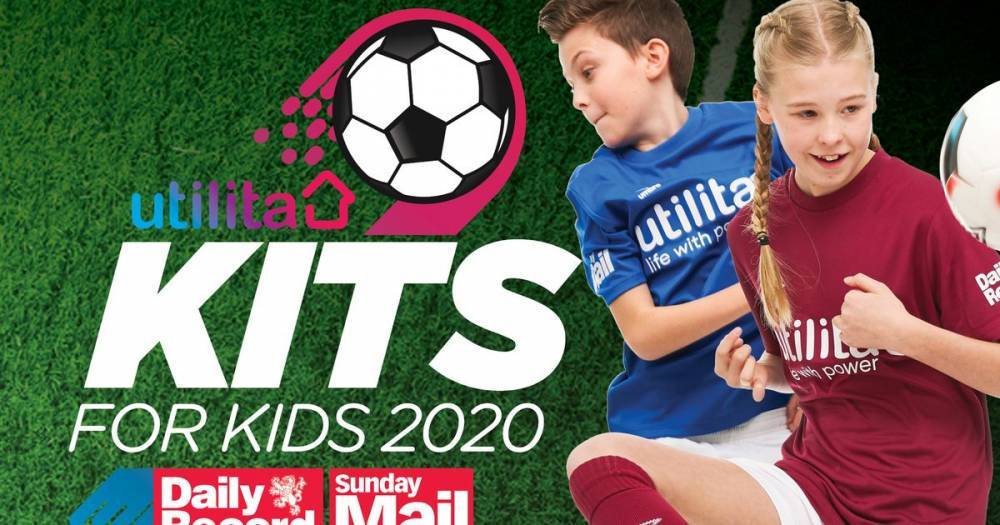 Kits for Kids is back with FREE football strips for your club - www.dailyrecord.co.uk - Scotland