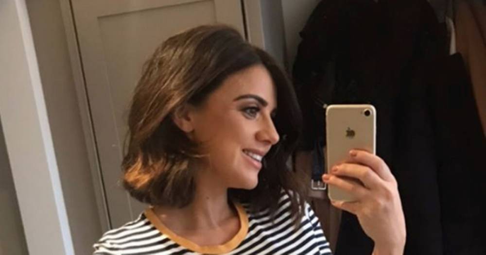 Lucy Mecklenburgh shows off incredible nursery transformation as star prepares to give birth - www.ok.co.uk