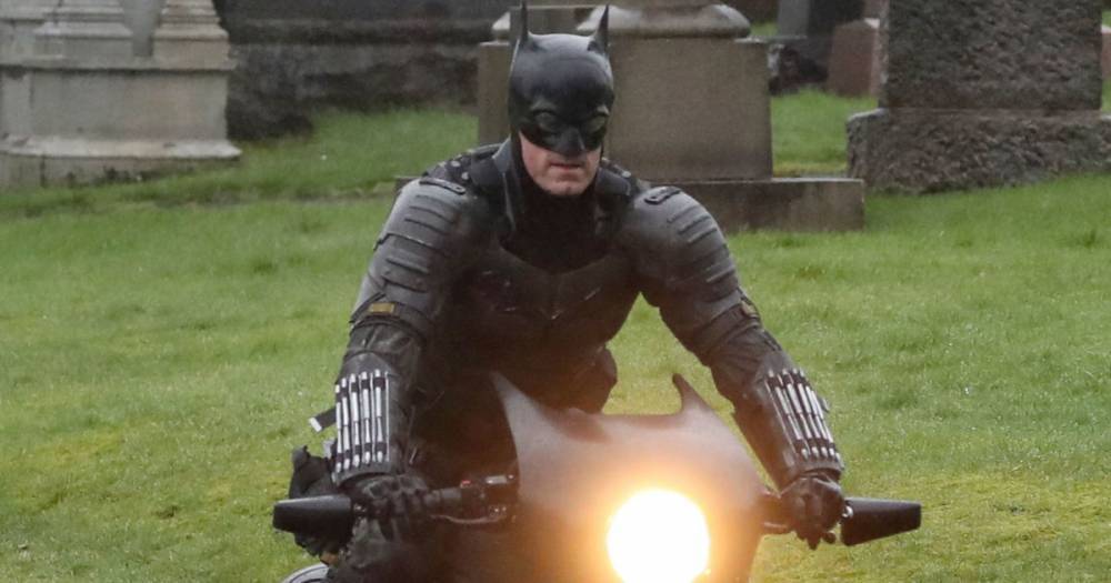 First pictures of Batman filming in Glasgow's Necropolis cemetery - www.dailyrecord.co.uk - Scotland