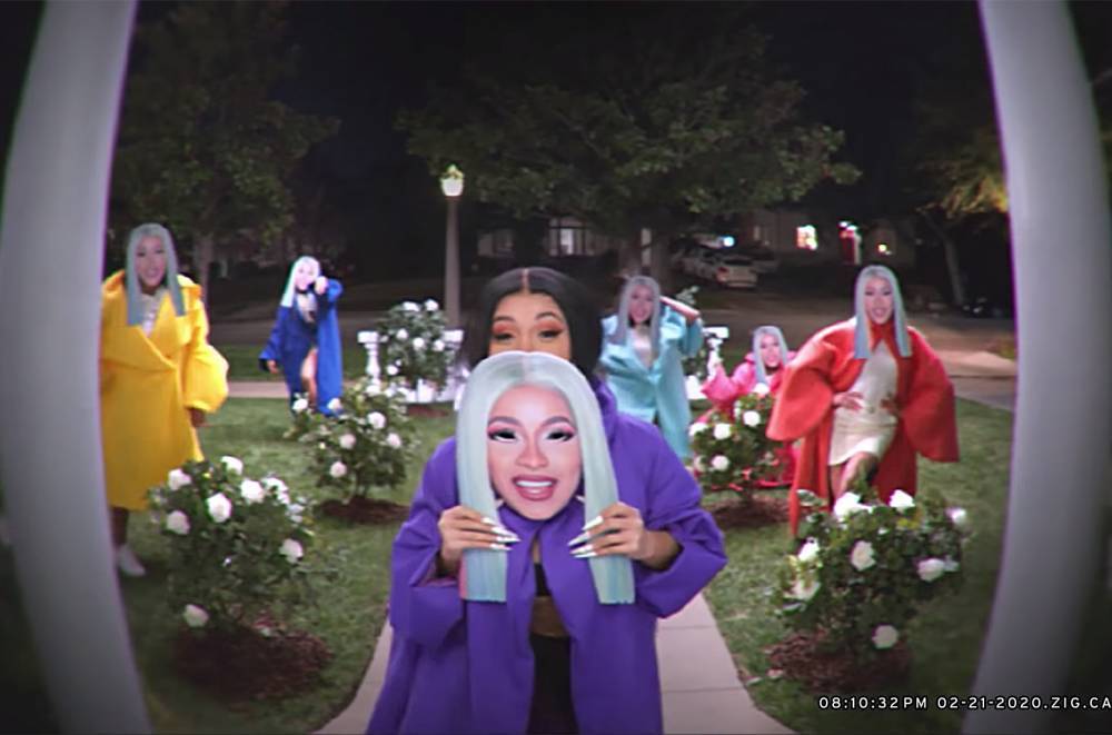Watch Cardi B and Her Lookalikes Put on a Doorbell Camera Show in New Reebok Commercial - www.billboard.com