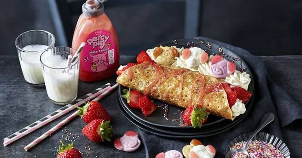 M&S selling Percy Pig pancakes for £2 in their Scottish cafes for Pancake Day - www.dailyrecord.co.uk - Scotland