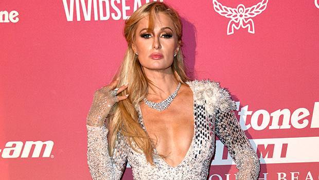 Paris Hilton Twerks Dances To Britney Spears In Short Mini Dress At 39th Birthday Party — Watch - hollywoodlife.com