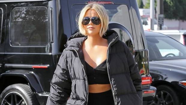 Khloe Kardashian Rocks Ab-Baring Outfit Shows Off Bob While Filming ‘KUWTK’ With Scott Disick - hollywoodlife.com - Los Angeles