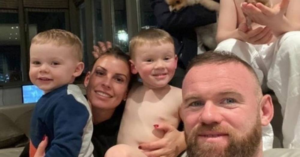 Fans spot so many adorable things about Coleen Rooney's family photo - www.manchestereveningnews.co.uk - Manchester
