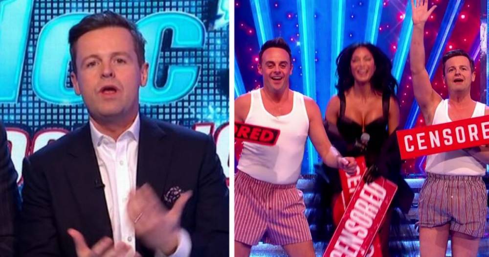 Saturday Night Takeaway fans point out Dec's awkward live TV presenting slip-up - www.manchestereveningnews.co.uk