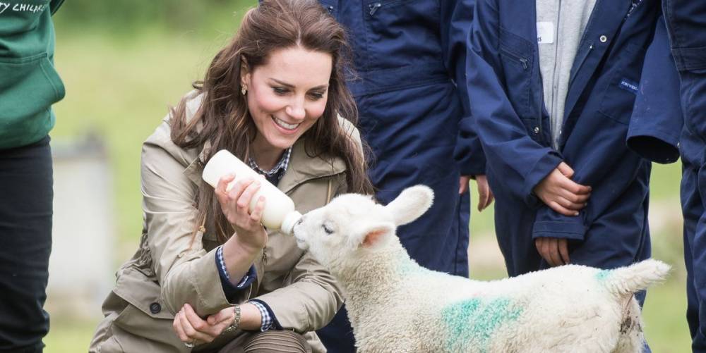 Kate Middleton and Prince William Took Their Children "Lambing" This Week - www.harpersbazaar.com - county Union