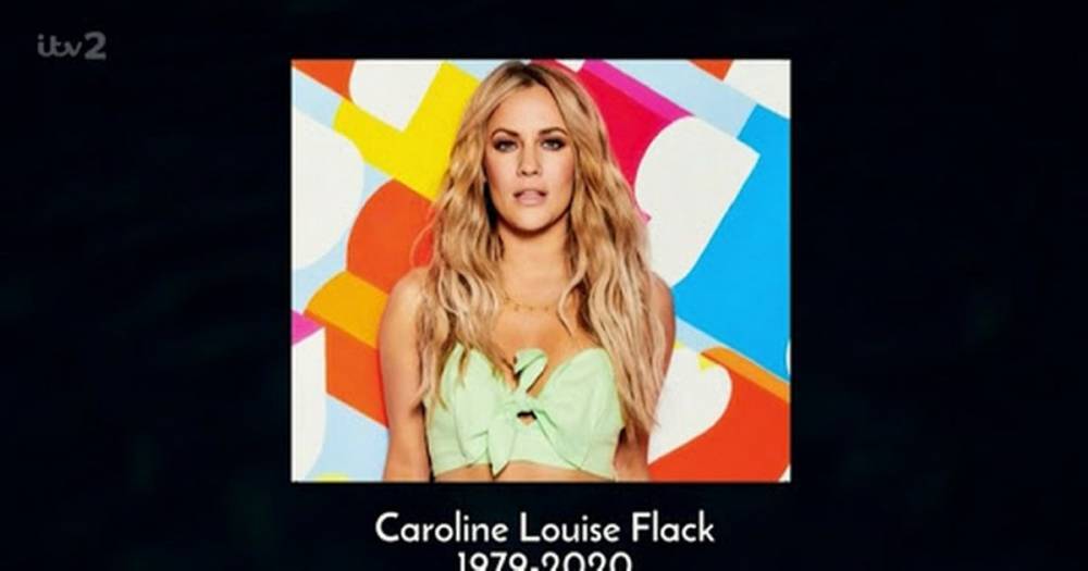 Caroline Flack suicide news told to Love Island finalists ahead of last episode - www.dailyrecord.co.uk
