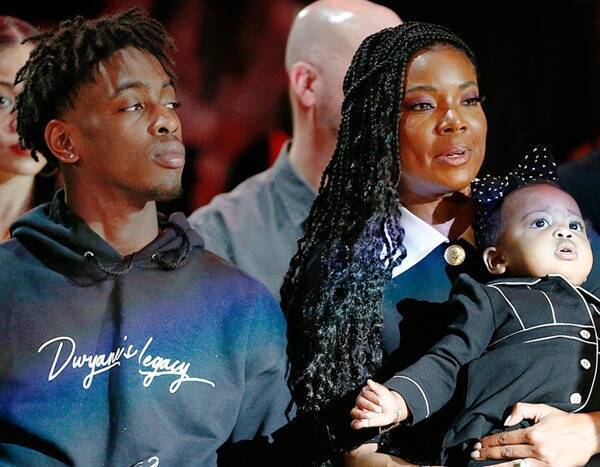 Dwyane Wade's Daughter Kaavia Steals the Show at His Jersey Retirement Ceremony - www.eonline.com - USA - Jersey - county Cavalier - county Cleveland