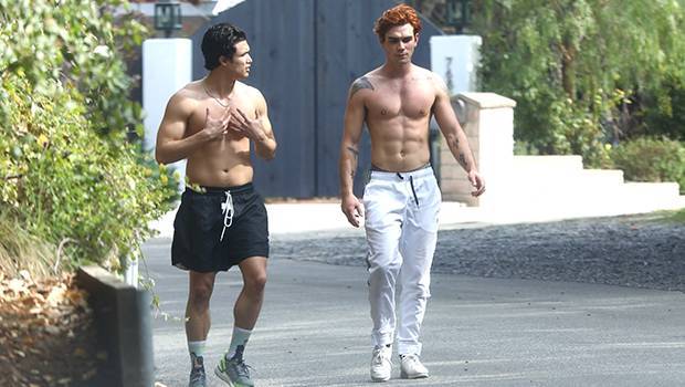 ‘Riverdale’ Stars KJ Apa, 22, Charles Melton, 22, Show Off Their Ripped Bodies During Shirtless Hike - hollywoodlife.com - Los Angeles - county Charles