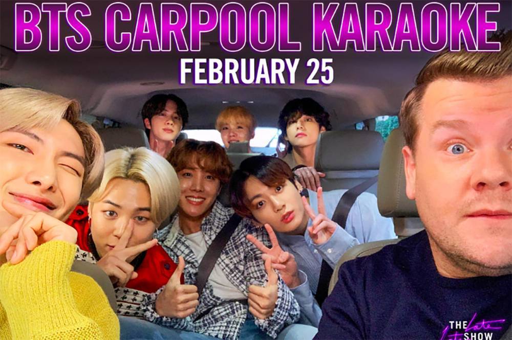 See the First Teaser for BTS's Carpool Karaoke With James Corden - www.tvguide.com - Los Angeles