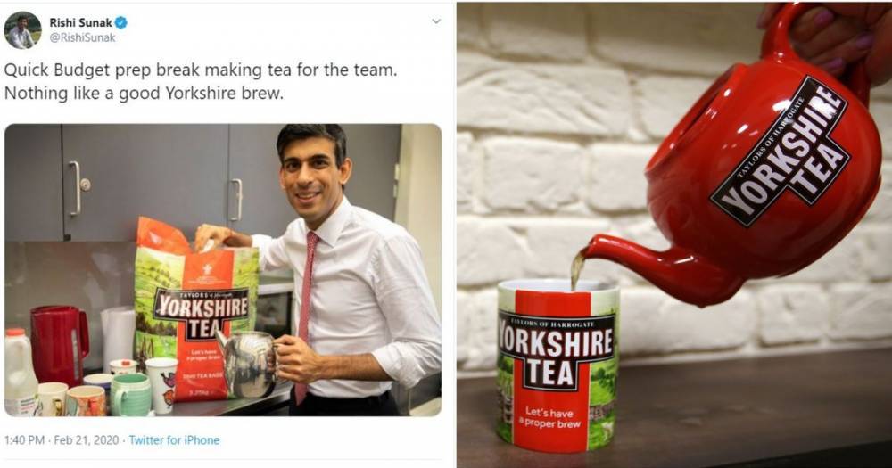 Yorkshire Tea details 'rough weekend' after Chancellor shared photo with its tea - www.manchestereveningnews.co.uk