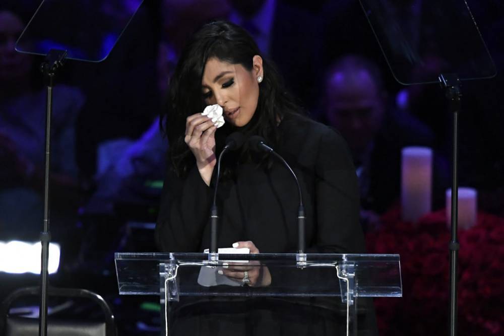 Vanessa Bryant Delivers Emotional Eulogy To Kobe Bryant At His Memorial Service—“He Was The Love Of My Life” - theshaderoom.com