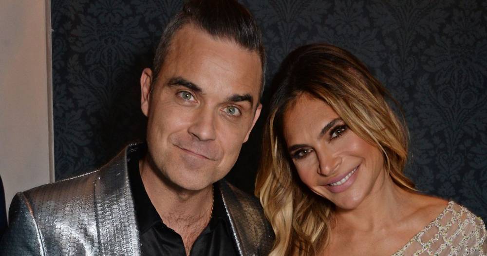 Ayda Field shares adorable new video of Robbie Williams cradling their newborn son Beau - www.ok.co.uk - USA