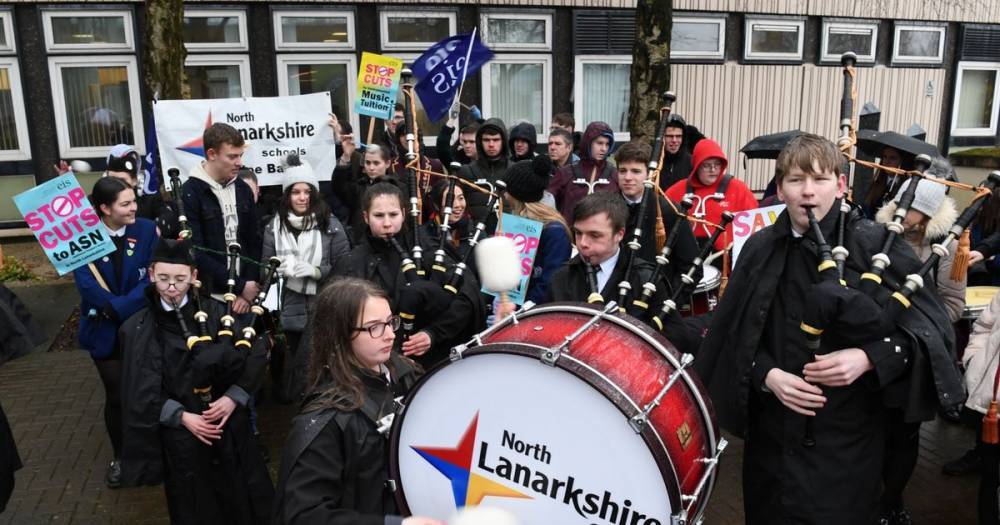 Relief for Wishaw musicians as North Lanarkshire Schools Pipe Band gets reprieve - www.dailyrecord.co.uk