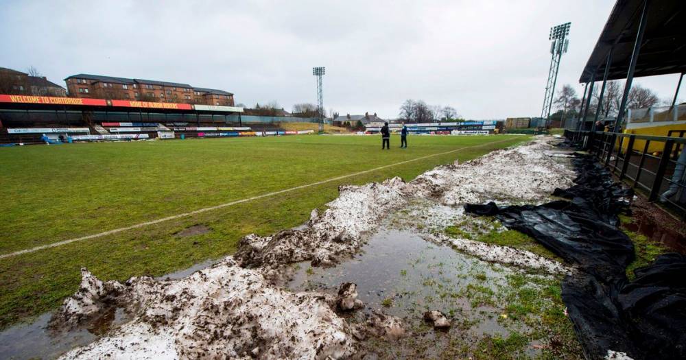 Met Office snow and ice weather warning puts Lanarkshire midweek fixtures in doubt - www.dailyrecord.co.uk