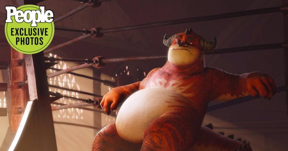 First Look! Will Arnett Voices a Monster Training to Become a Wrestler in Animated Movie Rumble - flipboard.com