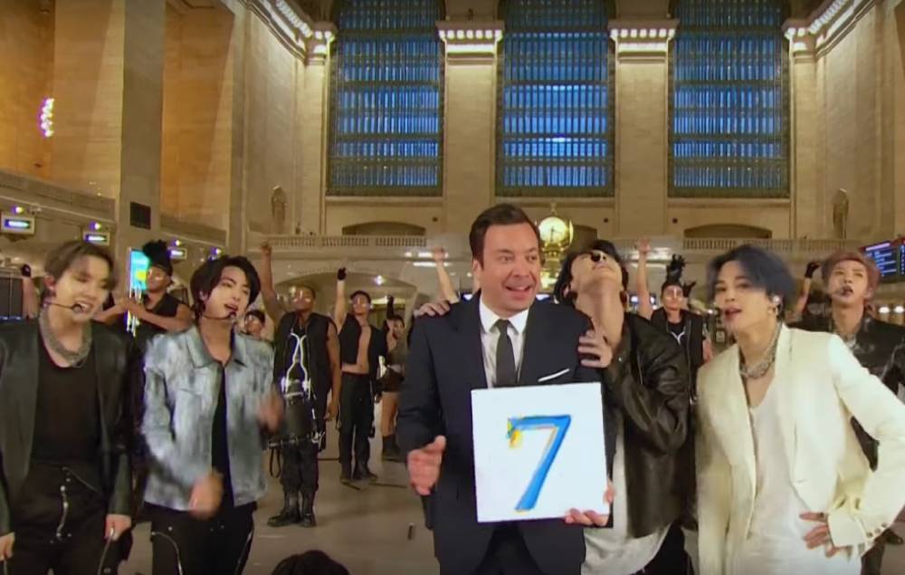 Watch BTS’ performance of ‘ON’ in Grand Central terminal for ‘Fallon’ - www.nme.com - New York