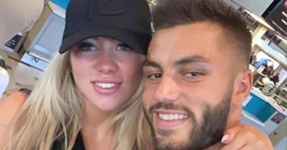 Love Island winners Paige Turley and Finn Tapp share loved-up airport selfie as they travel back home - www.ok.co.uk - Britain - Scotland